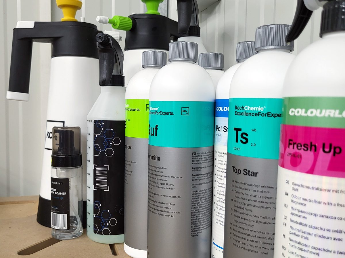 Profesionalna kemija Koch Chemie u radioni DC Solutions